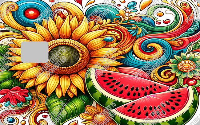 Bank  Card Sticker-BC-2214